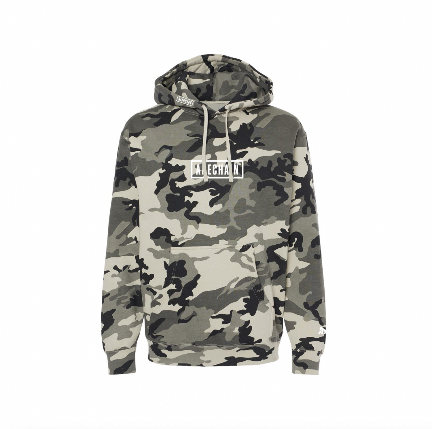 APECHAIN SNOW CAMO HOOD