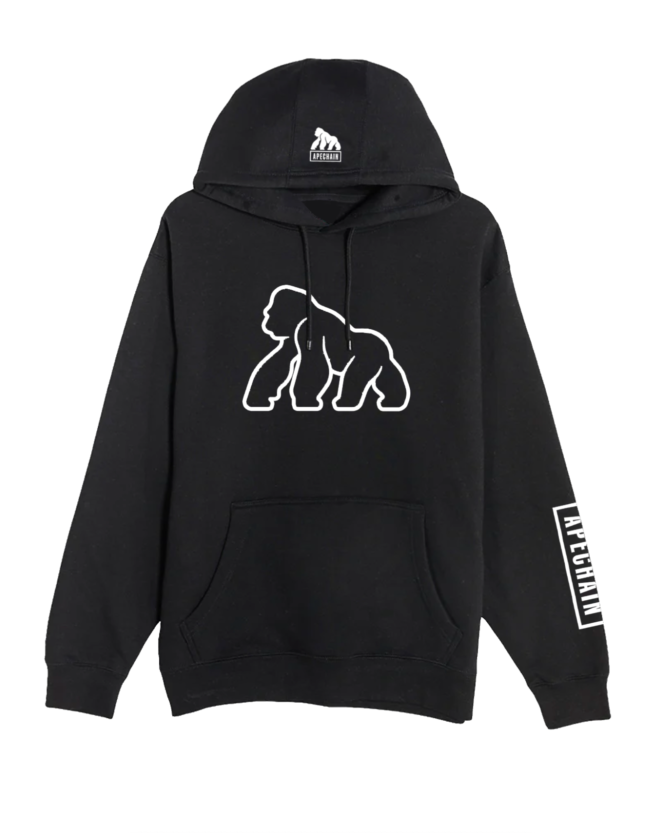 APECHAIN OUTLINE HOODIE